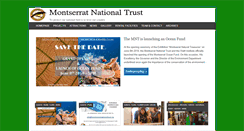 Desktop Screenshot of montserratnationaltrust.ms